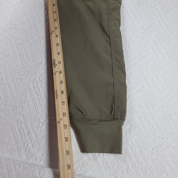PrAna Sky Canyon Jogger women's pants Size 0 Green Gorpcore Hiking Outdoors - Picture 5 of 8